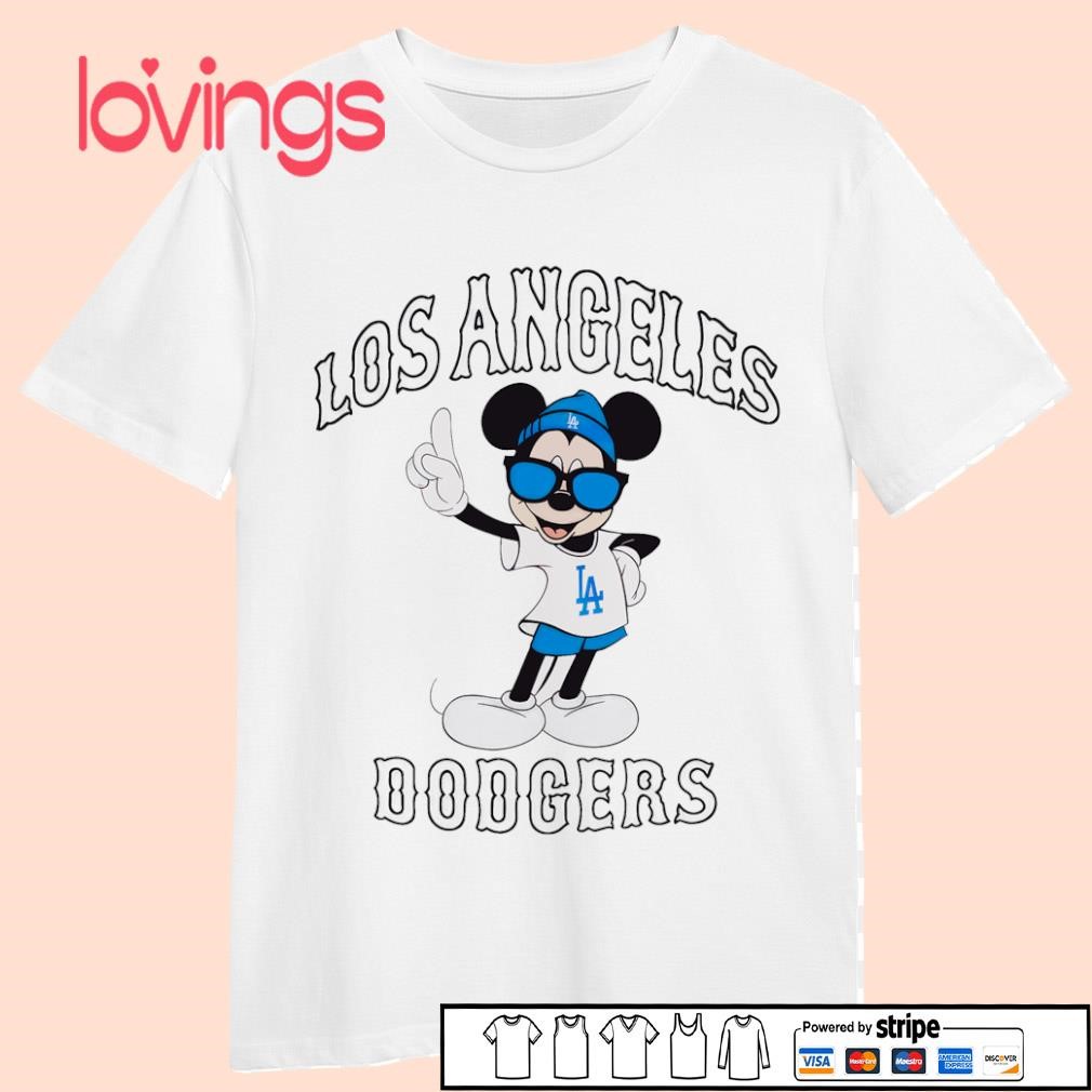 Apparel Mickey Mouse Dodgers Shirt Los Angeles Dodgers Dodgers