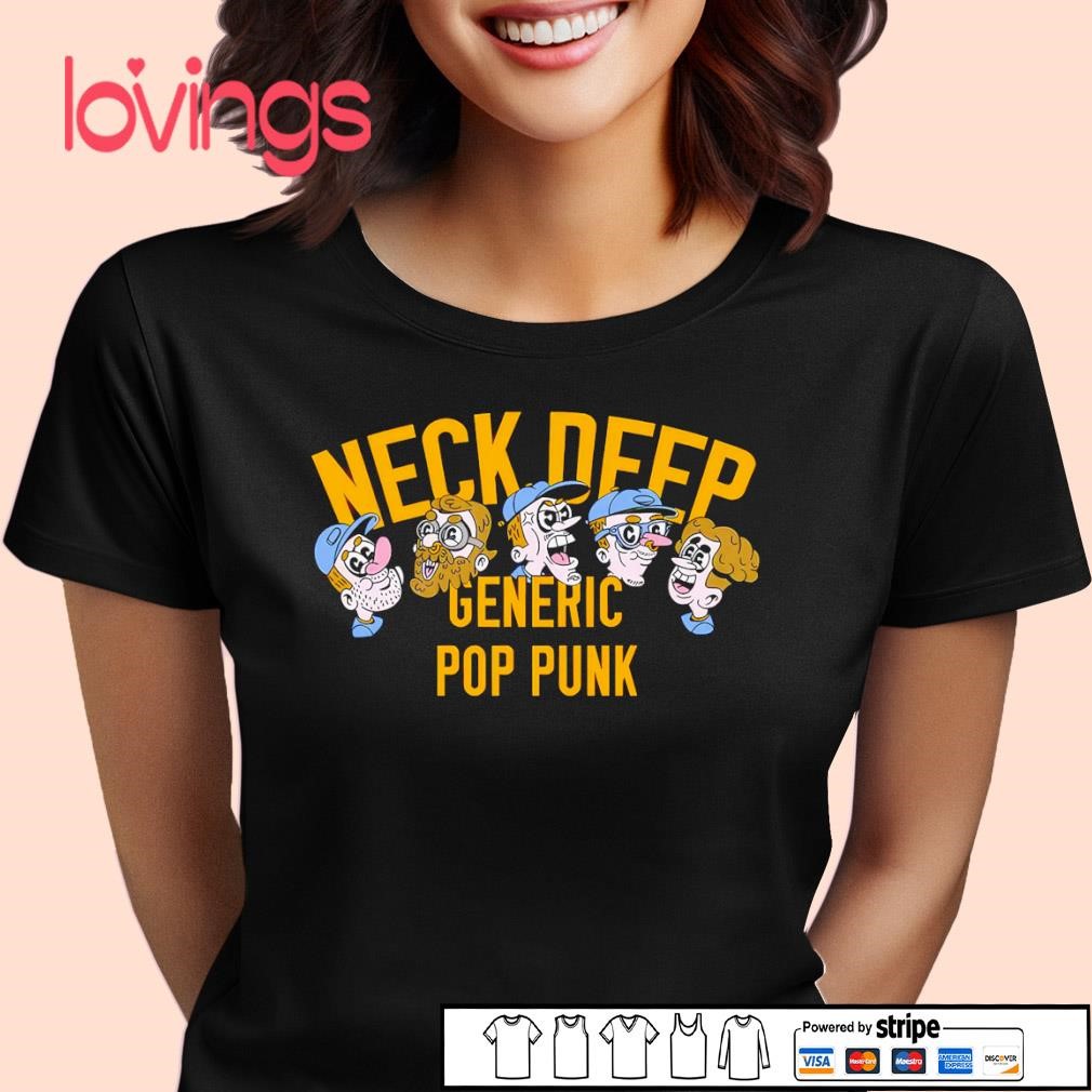 Neck Deep GENRIC POP PUNK Tシャツ XXL