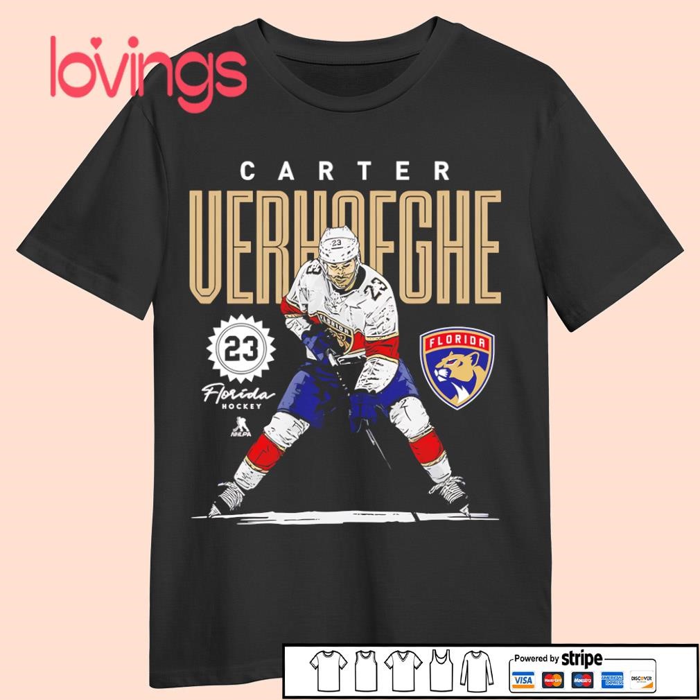 Florida Panthers hockey player Carter Verhaeghe pose shirt, hoodie,  sweater, long sleeve and tank top