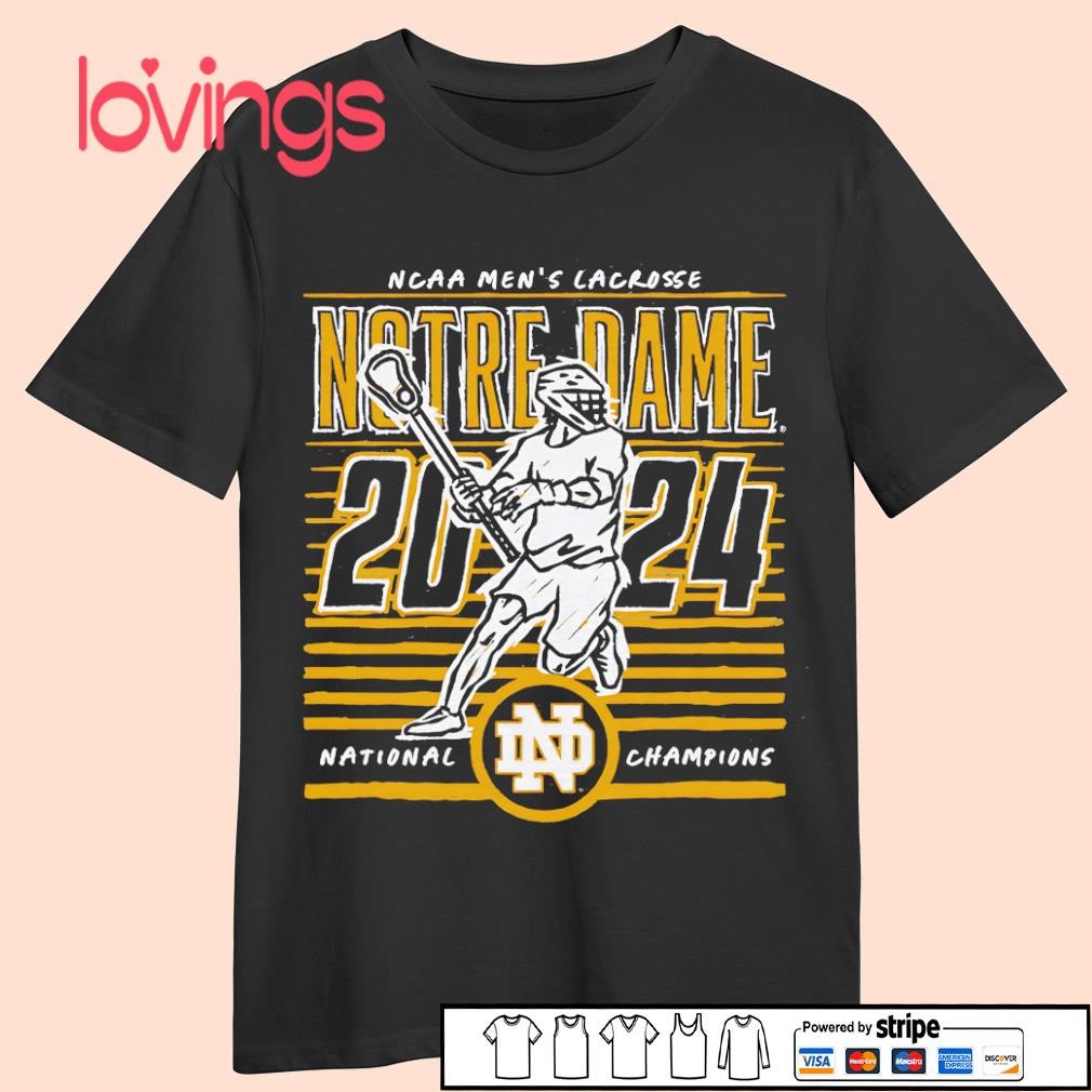 Notre Dame Lacrosse College Lacrosse Sweatshirts Men's Champion