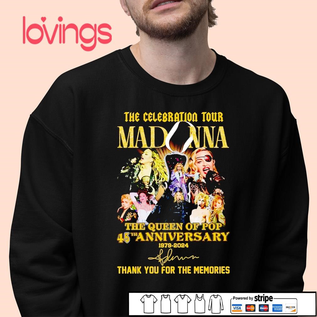The Celebration Tour Madonna The Queen of Pop 45th Anniversary