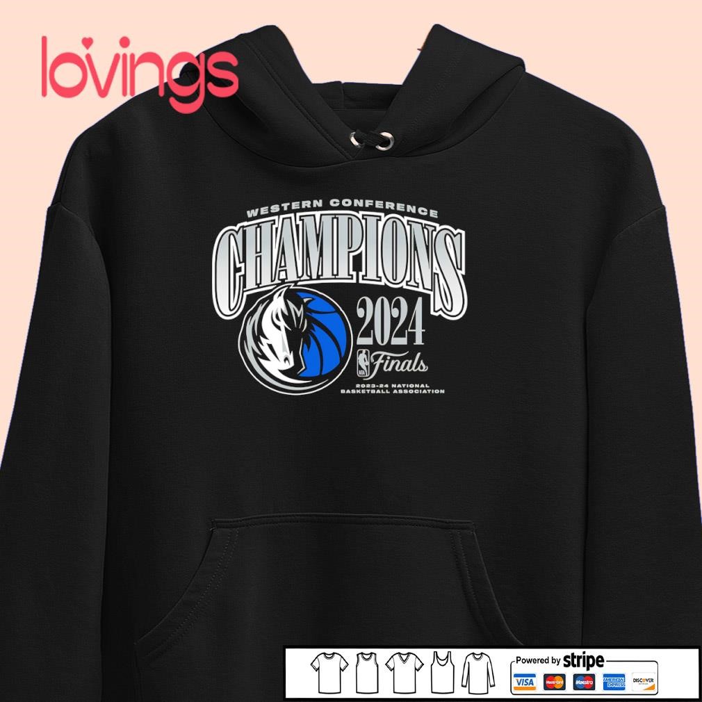 関税送料込23-24WESTERN CONFERENCE CHAMPIONS MAVERICKSTシャツ Dallas Mavericks 2024 Finals Western Conference Champions