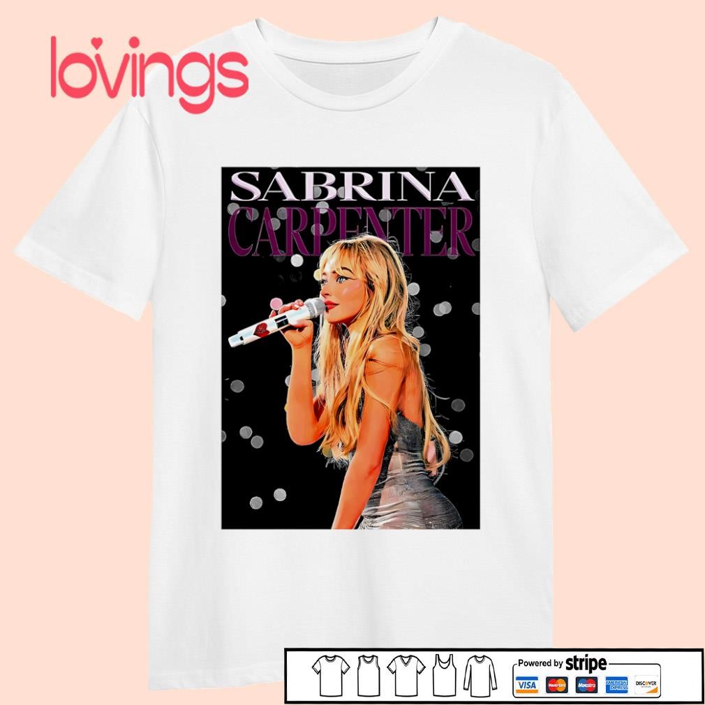 人気ブランドからコーディネートを探す Tour Concert Carpenter Sabrina shirt, apparel & gear merch, トップス