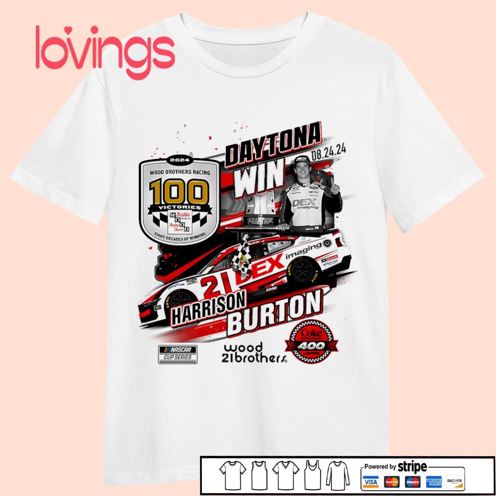 Harrison Burton 2024 Coke Zero Sugar 400 Race Winner shirt, merch, gear \u0026  apparel, image size:1010x1010