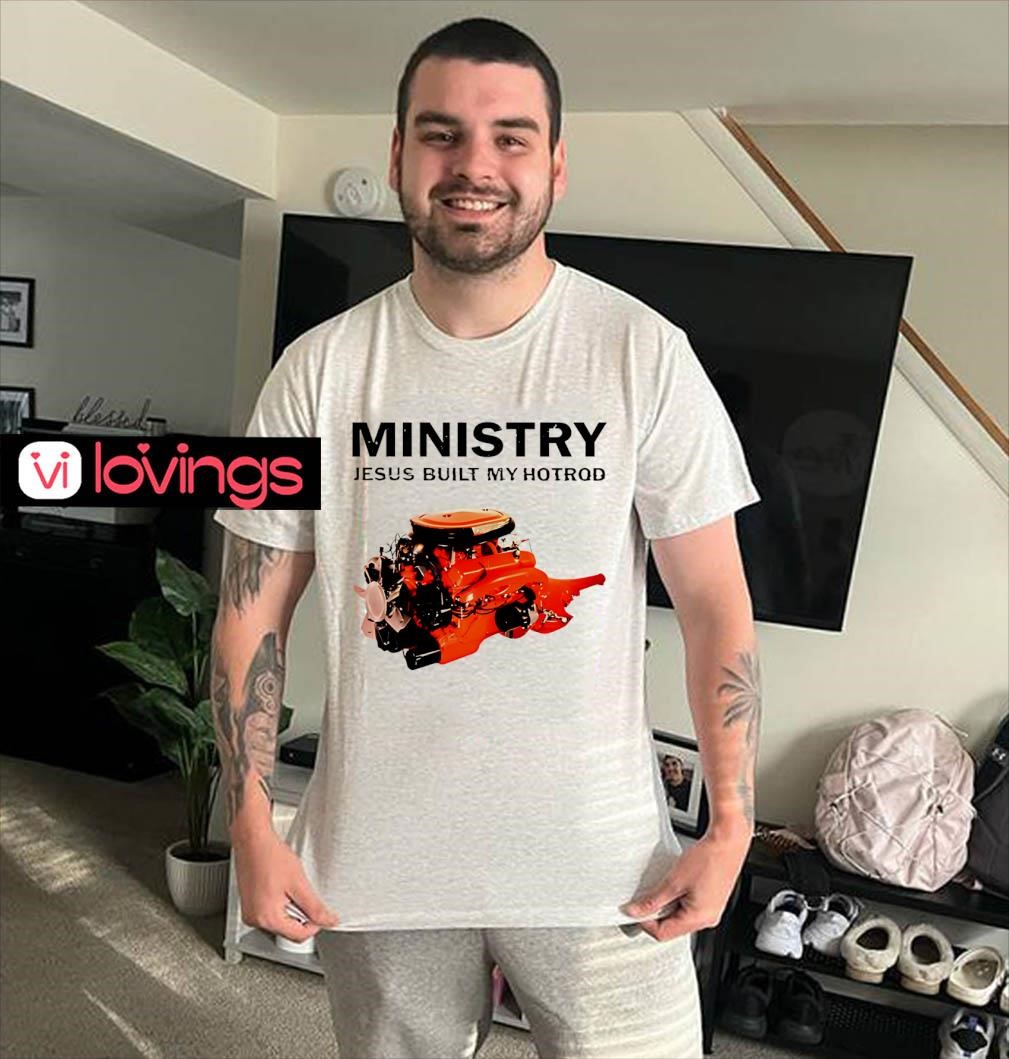 MINISTRY JESUS BUILT MY HOTROD Tシャツ Lサイズ Jesus Built My Hotrod T-Shirt (Natural) – Ministry Store US