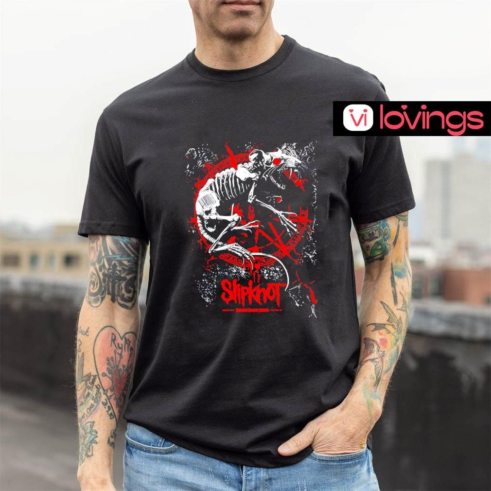 【激レア】SLIPKNOT 2024アメリカツアーTシャツ【Mサイズ】 2024 SLIPKNOT Here Comes Pain Shirt Large 25th Anniversary