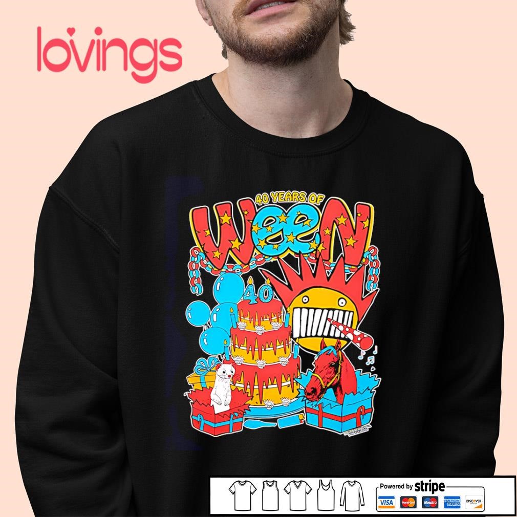 Ween 40th Anniversary Tour shirt, merch, gear & apparel