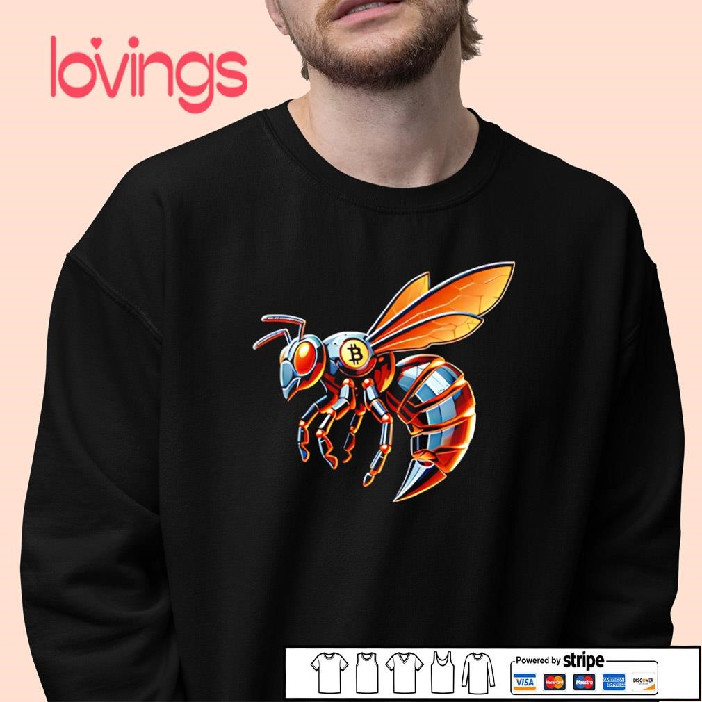 Cyber hornet fury Bitcoin shirt, merch, gear & apparel