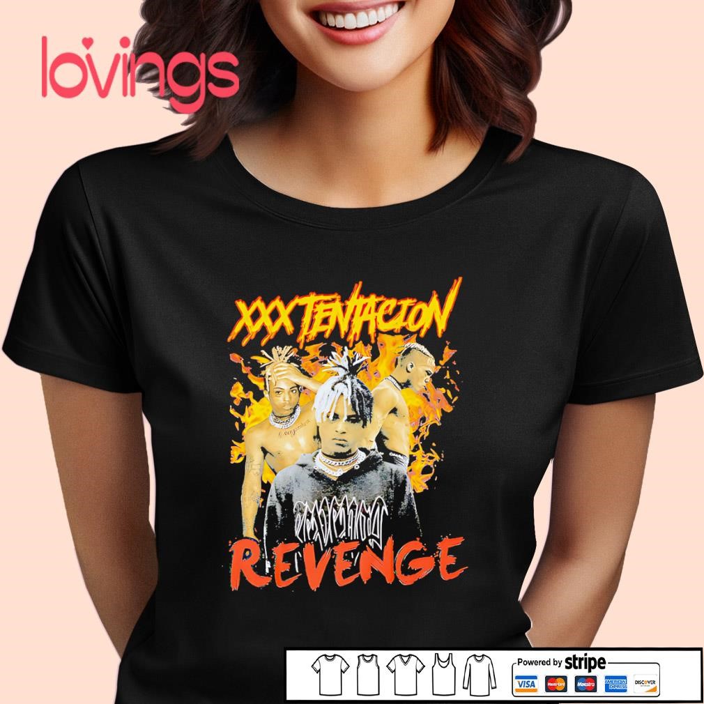 XXXTentacion Revenge portrait shirt, merch, gear & apparel