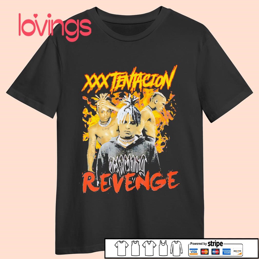 XXXTentacion Revenge portrait shirt, merch, gear & apparel