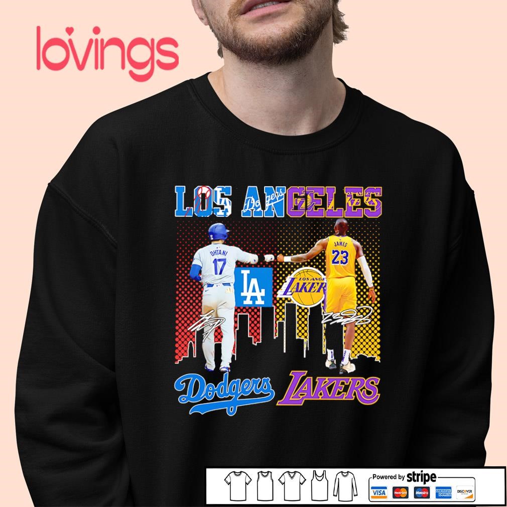 Champions Dodgers Lakers Shirt Los Angeles Dodgers Shohei