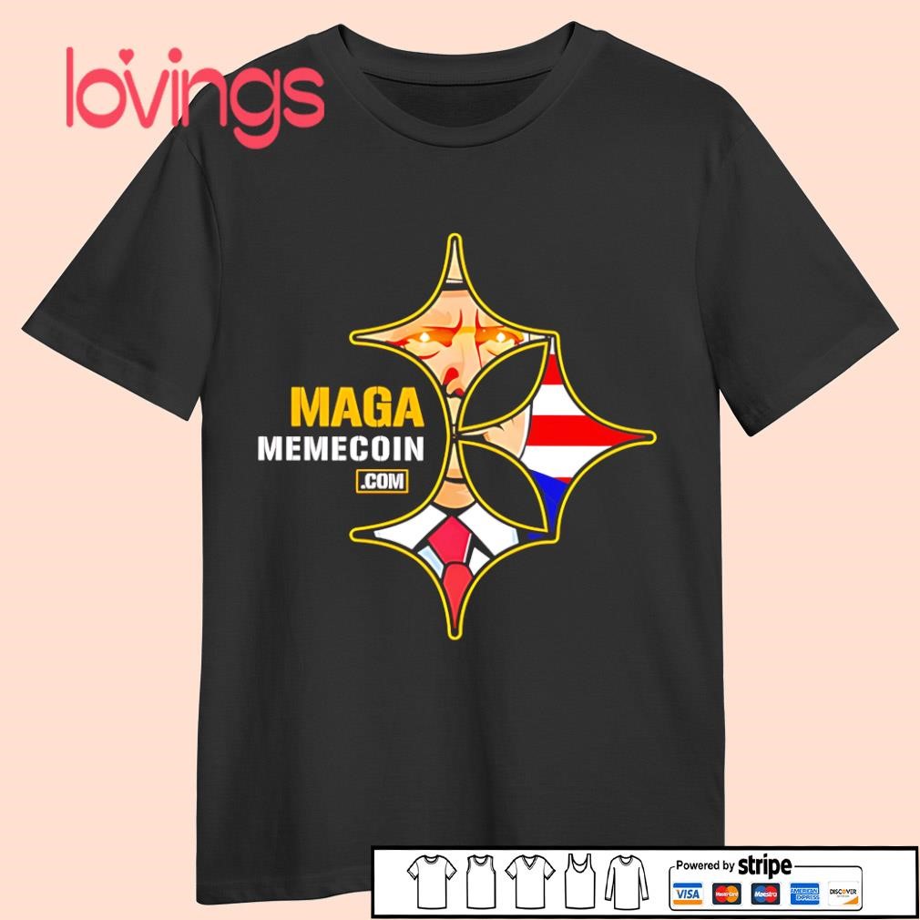 Trump Maga Memecoin com shirt, merch, gear & apparel