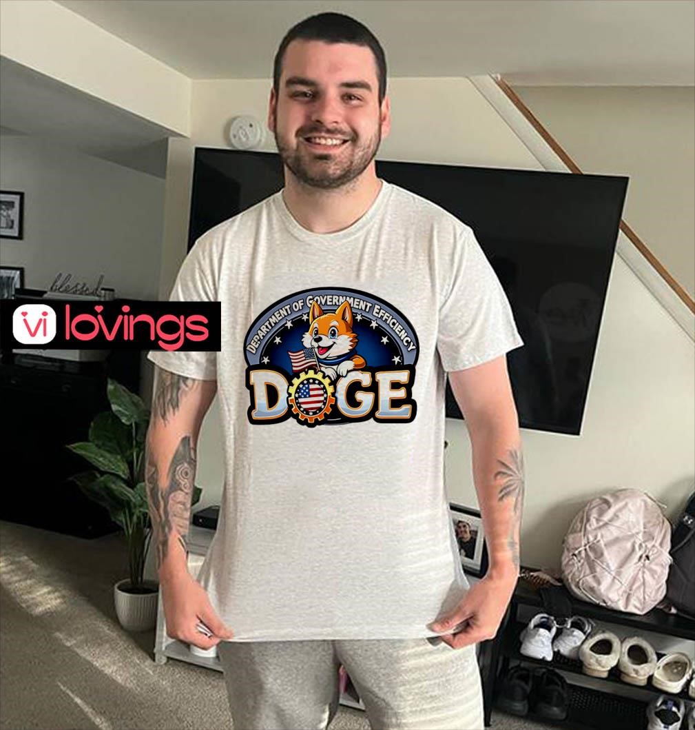 DOGE Crypto meme Department of Government Efficiency shirt, merch, gear &  apparel