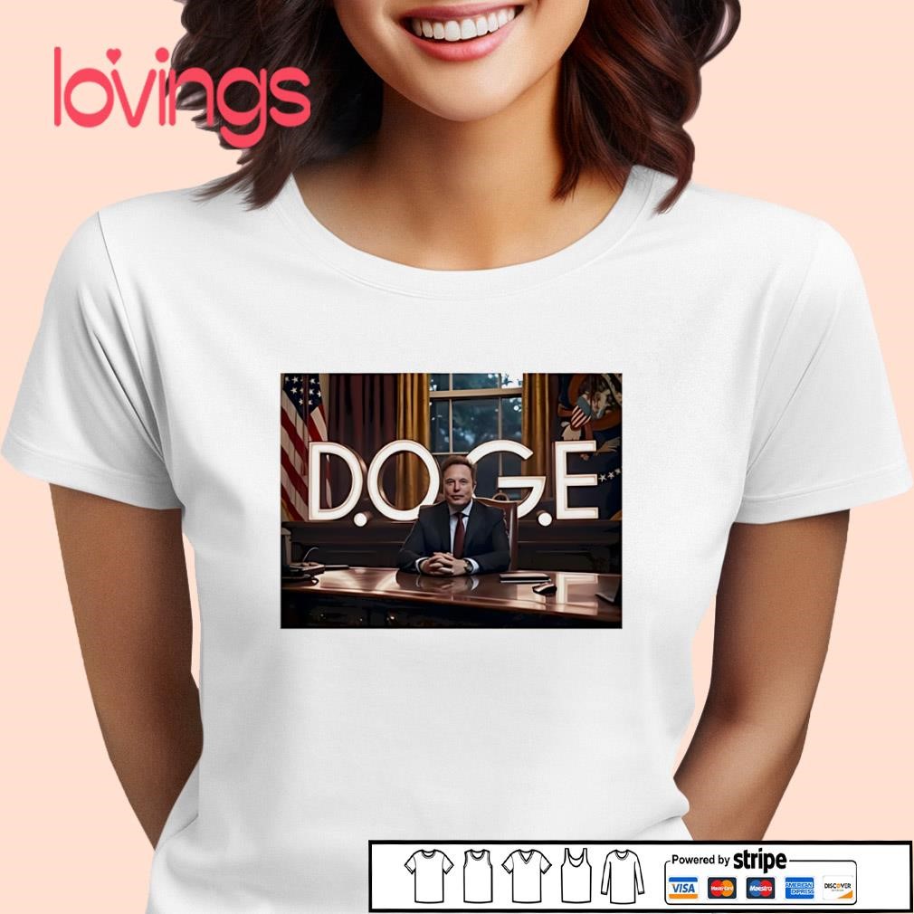 Dogecoin Elon Musk DOGE Department of Government Efficiency shirt, merch,  gear & apparel