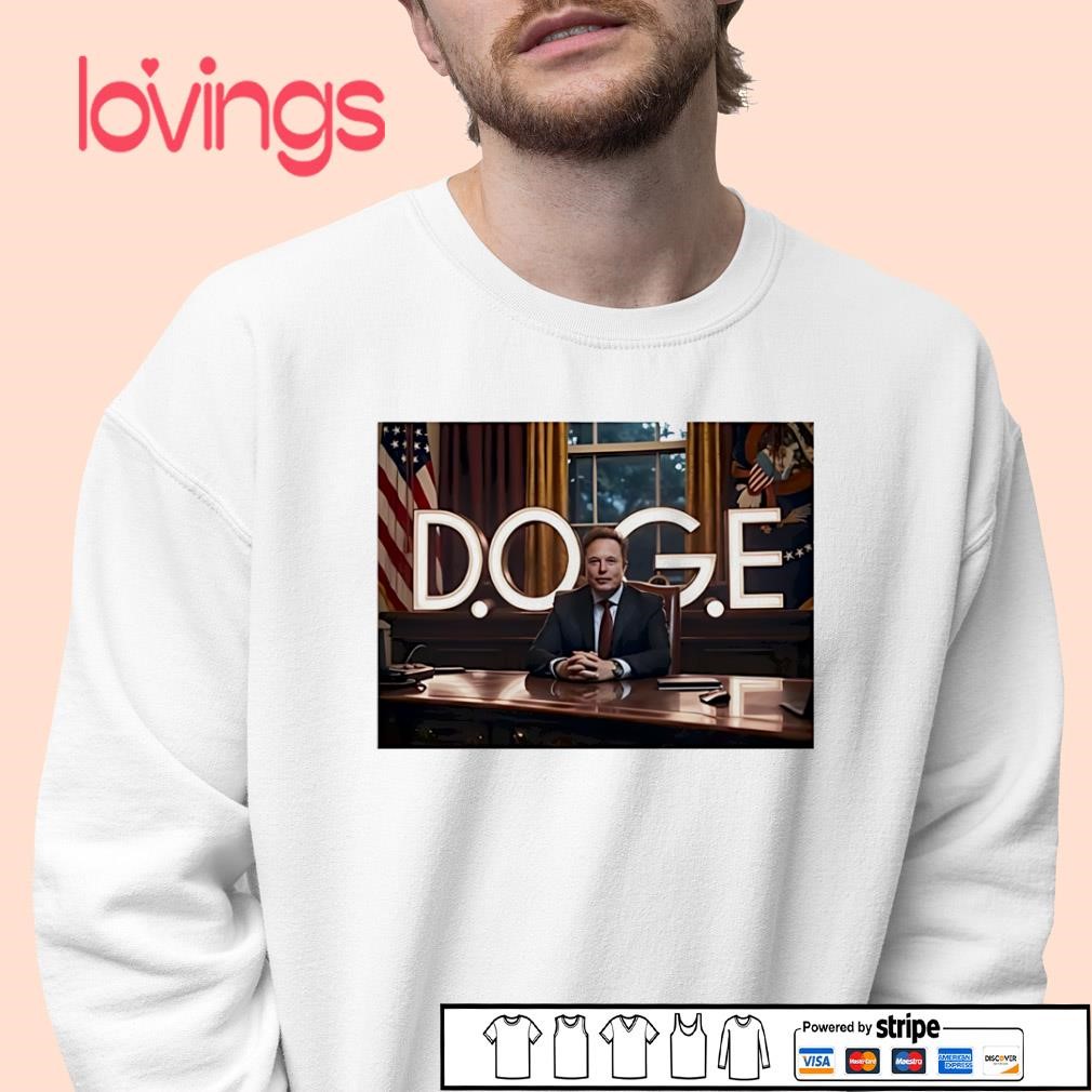 Dogecoin Elon Musk DOGE Department of Government Efficiency shirt, merch,  gear & apparel