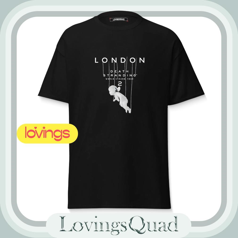 Death Stranding 2 World Strands Tour London shirt, merch