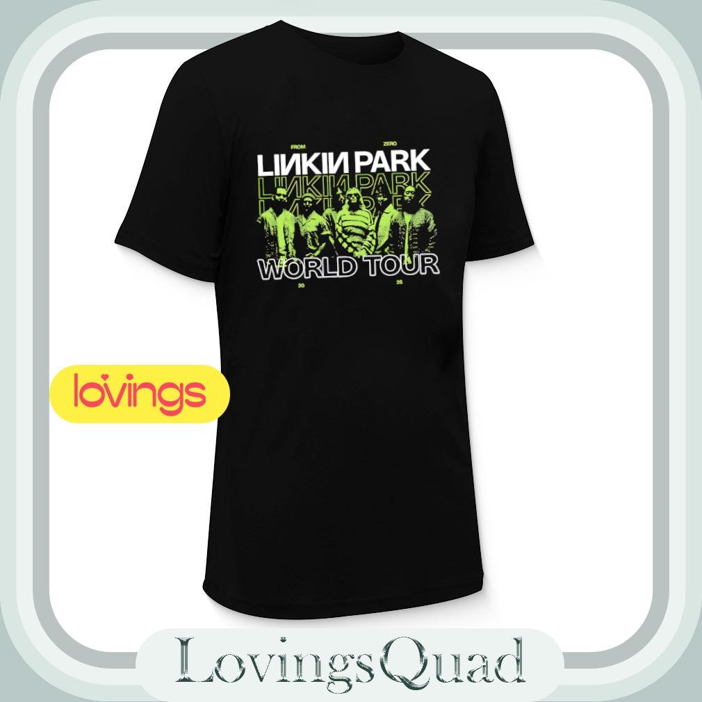 LINKIN PARK FROM ZERO TOUR JAPAN Tシャツ Ｌ Linkin Park FROM ZERO TOUR 2025 Japan limited items long