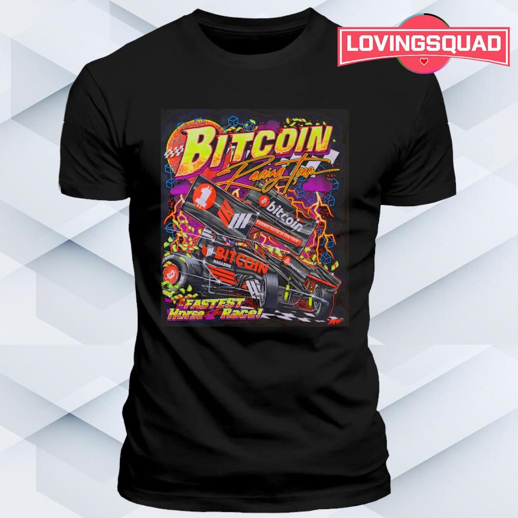 Bitcoin Magazine Racing Team shirt, merch, gear & apparel