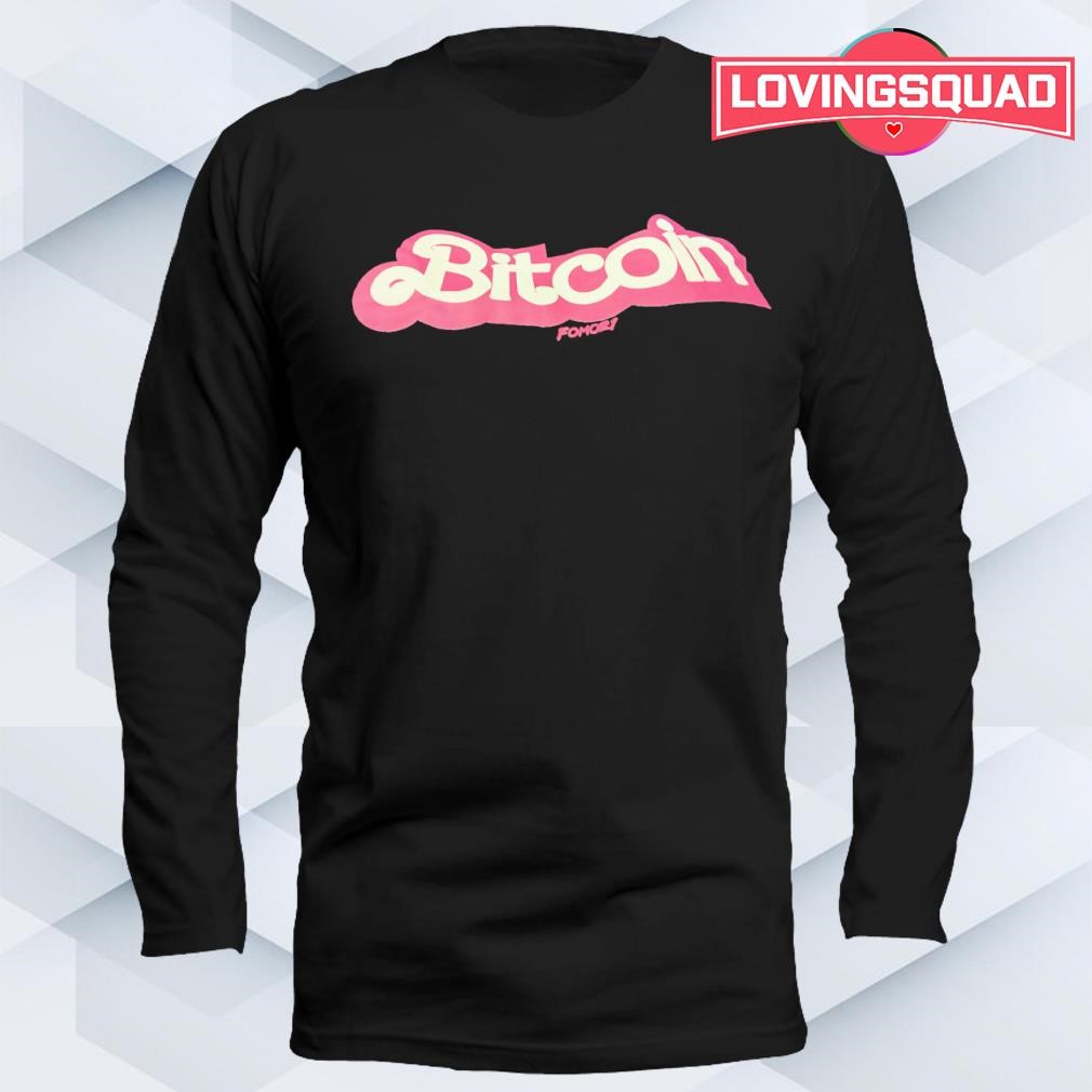 Bitcoin fomoz Barbie shirt, merch, gear & apparel