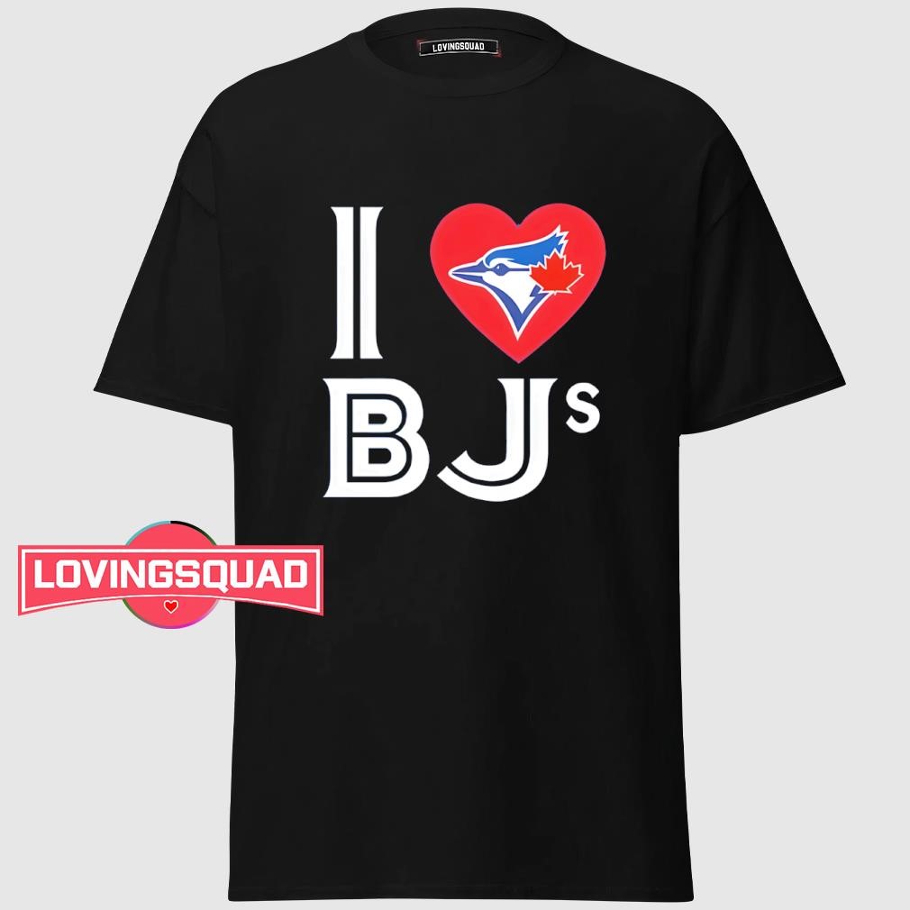 Clothing I Love Bj T Shirt Blue Jays Hot I Love Blue Jays Shirt