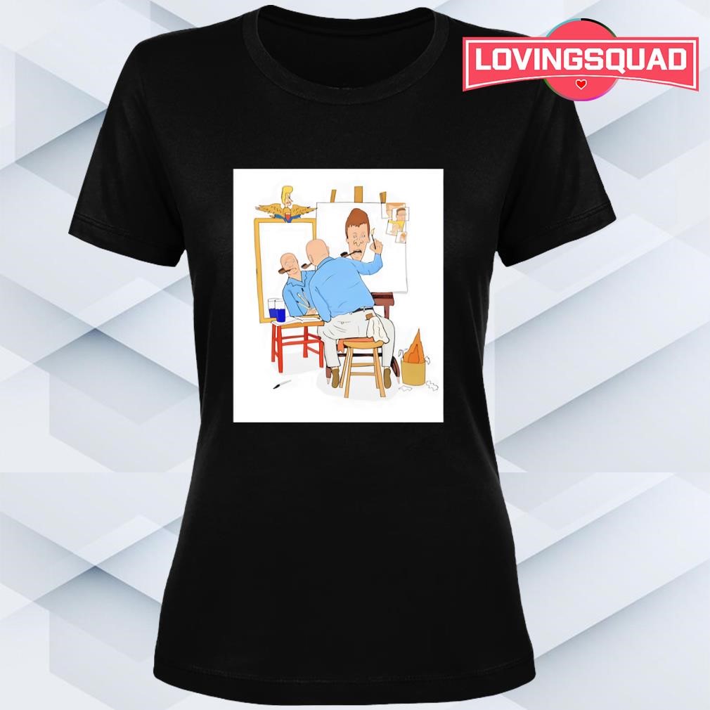 Lukas Draws Art Mike Judge Painting Butthead shirt, merch, gear & apparel