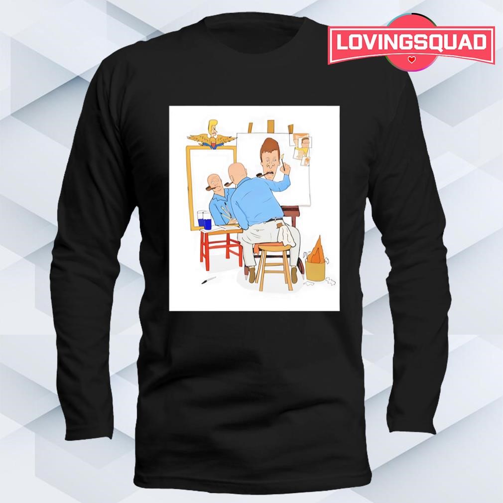 Lukas Draws Art Mike Judge Painting Butthead shirt, merch, gear & apparel