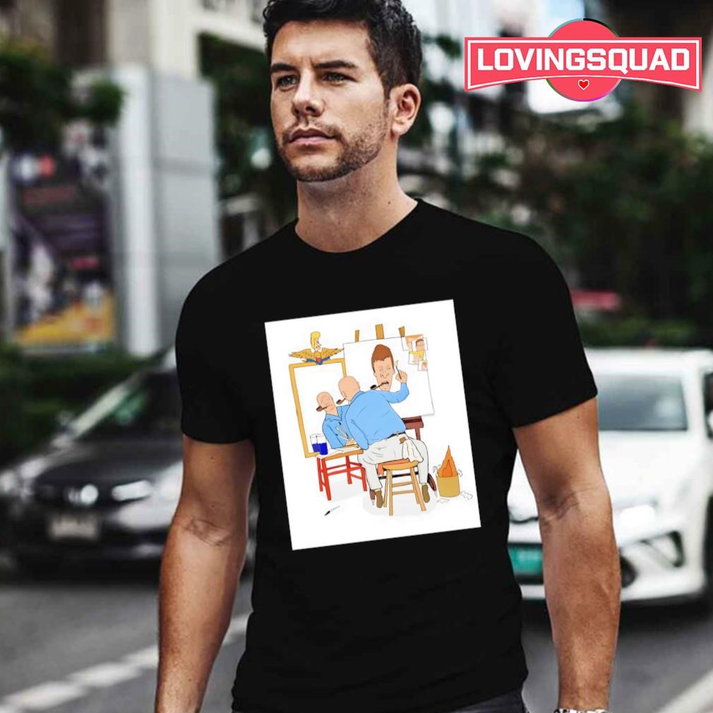 Lukas Draws Art Mike Judge Painting Butthead shirt, merch, gear & apparel