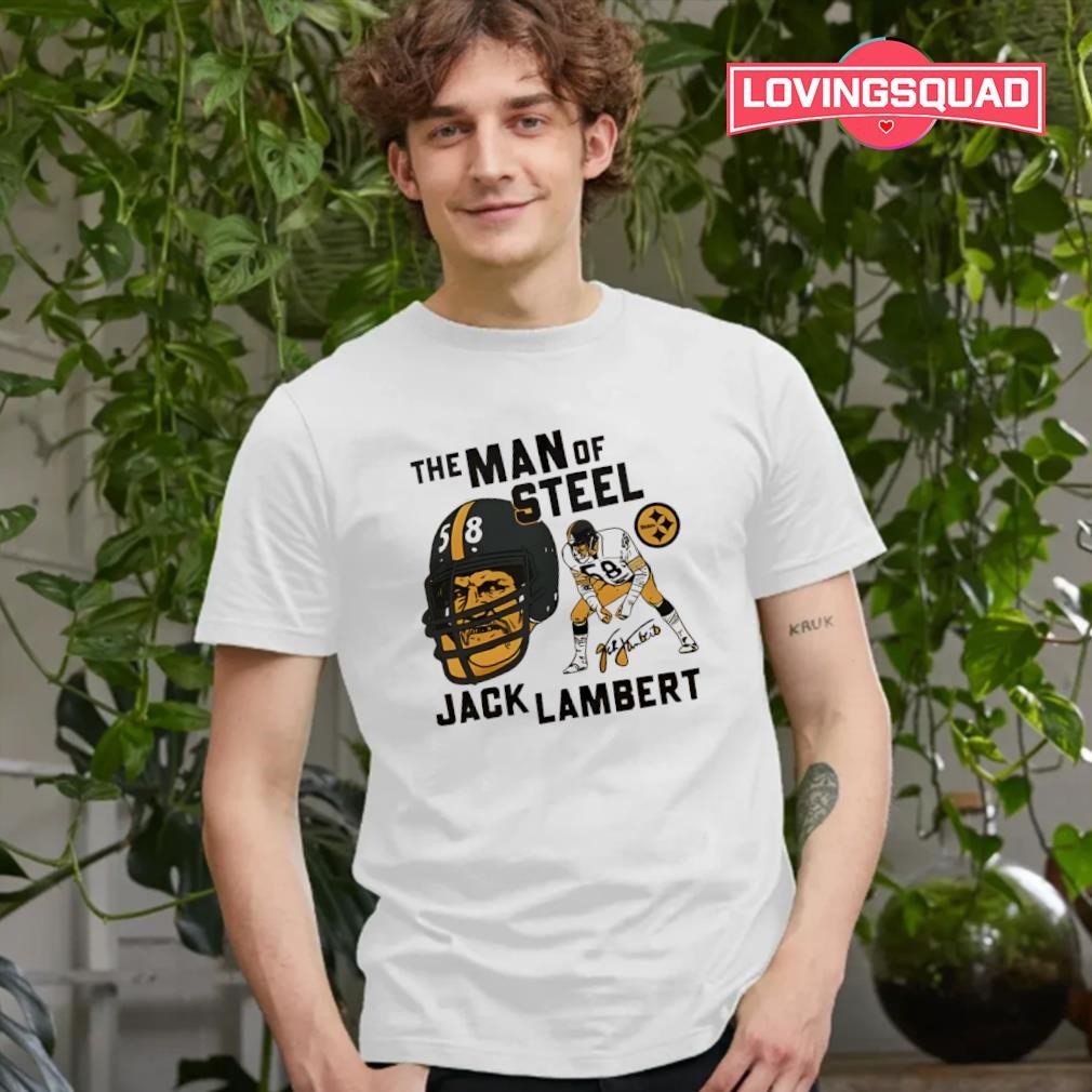 Apparel Jack Lambert T Shirts Jack Lambert T Shirt Pittsburgh