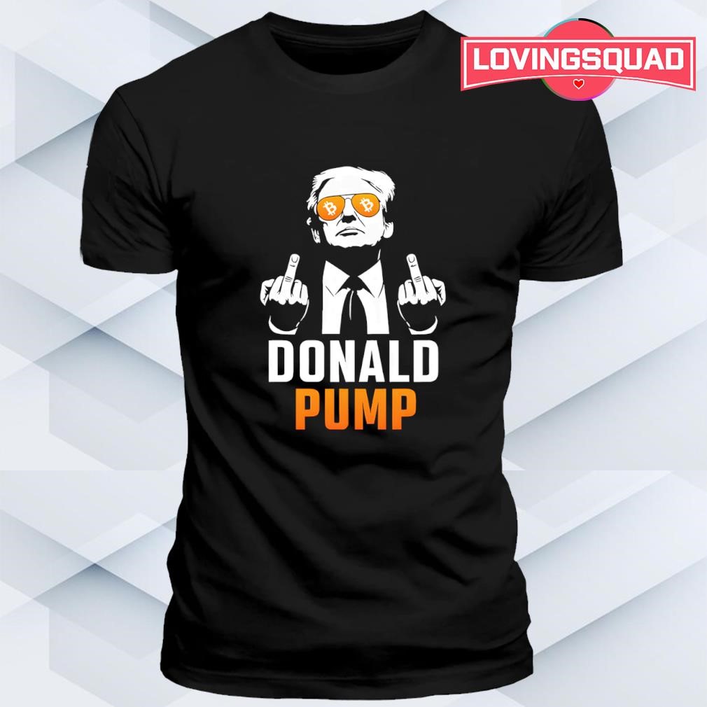 Donald Pump Donald Trump Bitcoin Crypto shirt, merch, gear & apparel