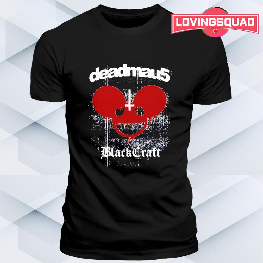 deadmau5 x blackcraft blood shirt, merch, gear \u0026 apparel, image size:1010x1010
