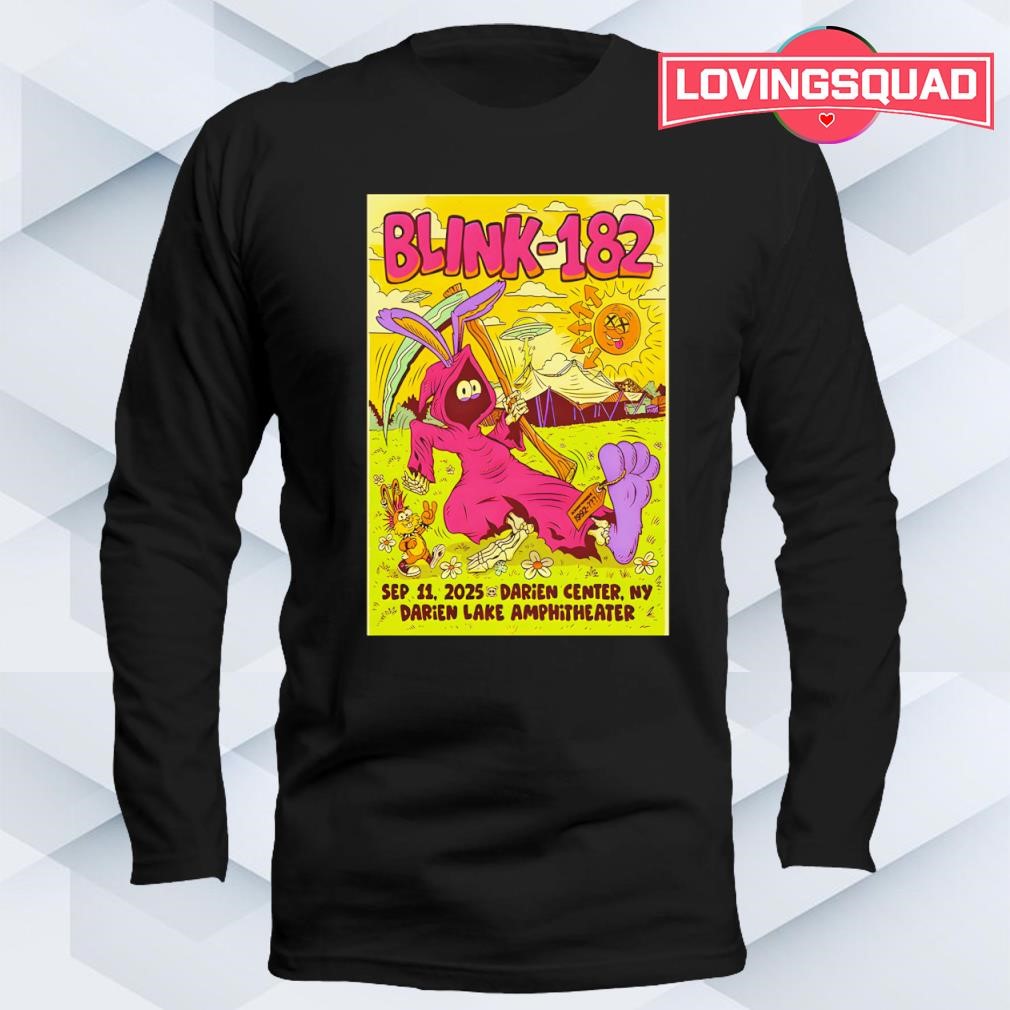 Blink 182 Sep 11 2025 Darien Lake Amphitheater In Darien Center NY