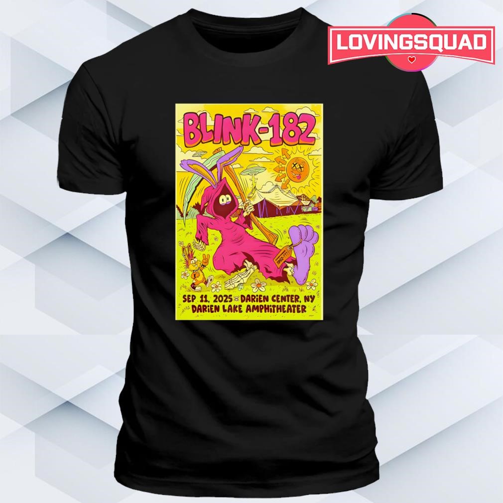 Blink 182 Sep 11 2025 Darien Lake Amphitheater In Darien Center NY