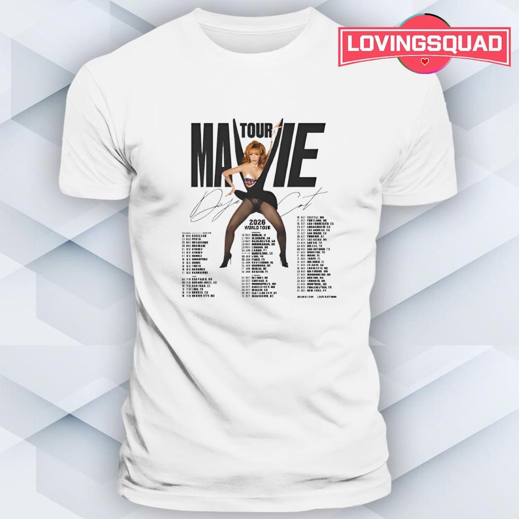 Doja Cat Tour Ma Vie 2025 signature shirt, merch, gear & apparel