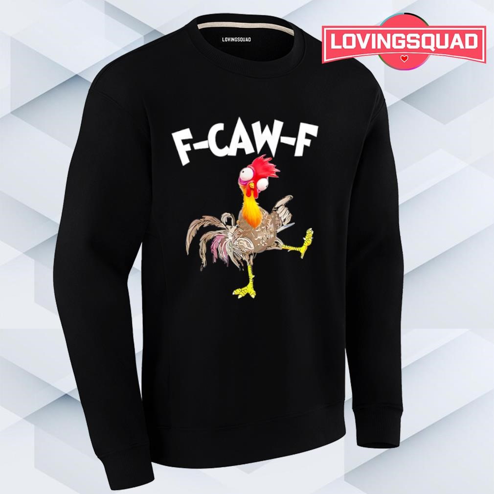 S For Men F-caw-f Funny Chicken Rooster Meme Quote Animal Humor