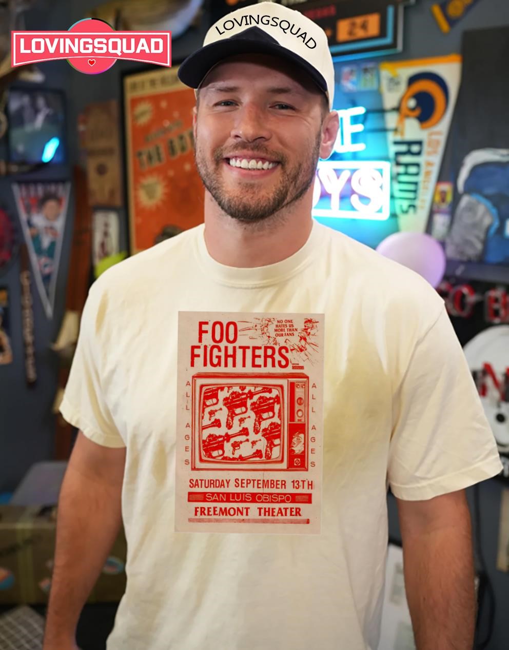 Foo Fighters San Luis Obispo September 13th 2025 poster shirt