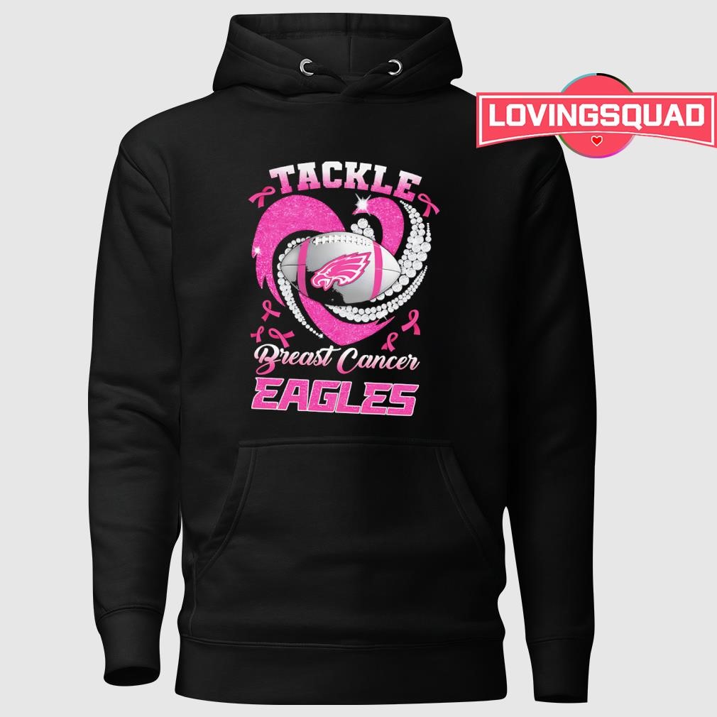 Philadelphia Eagles Nfl Cancer Hoodie Philadelphia Eagles Team