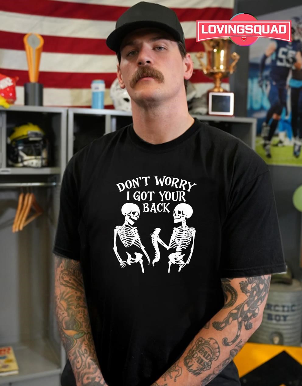 I Got Your Back Tattoo - Bold & Funny