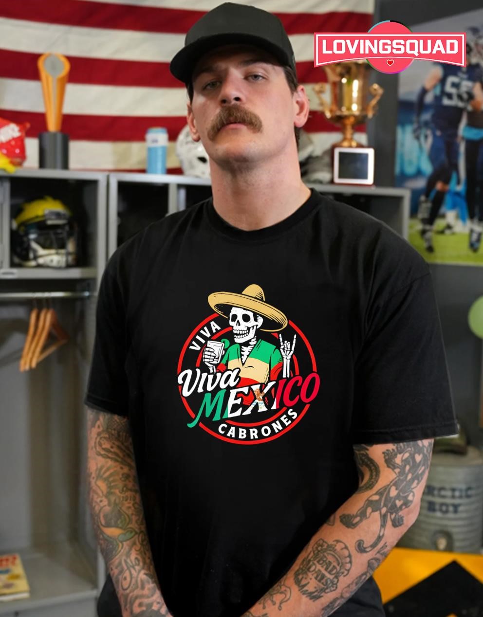 Viva Mexico Shirts Funny Skeleton Men Women Independence Day shirt, merch,  gear \u0026 apparel, image size:992x1268