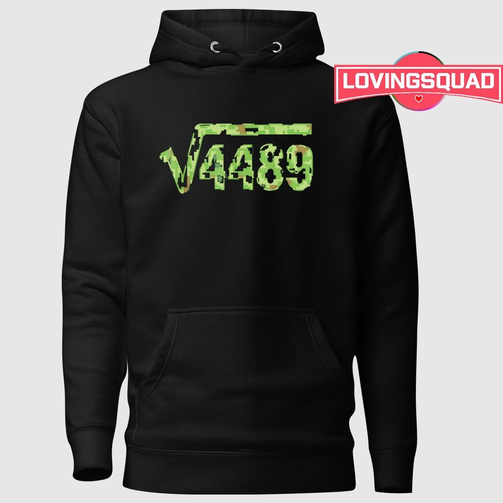 Funny 67 Trendy Square Root 4489 Camo shirt, merch, gear & apparel