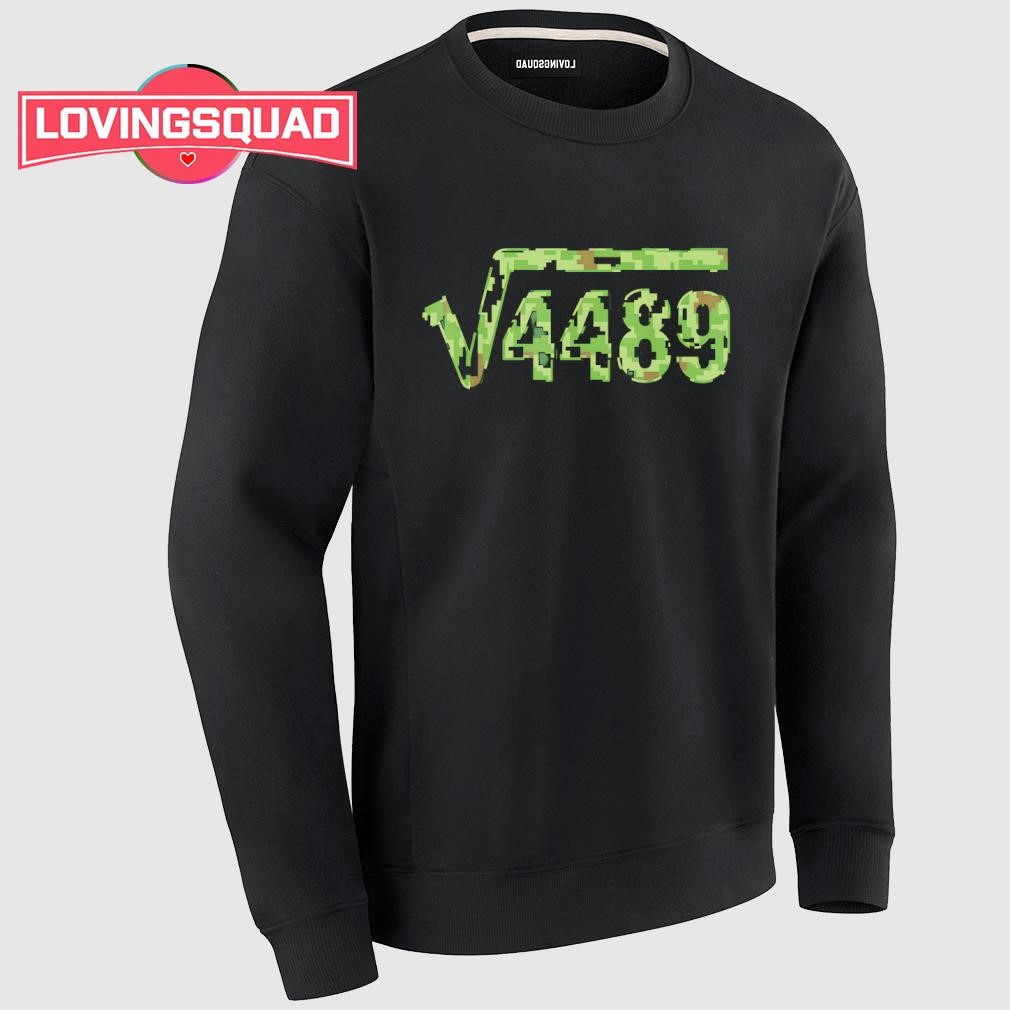 Funny 67 Trendy Square Root 4489 Camo shirt, merch, gear & apparel
