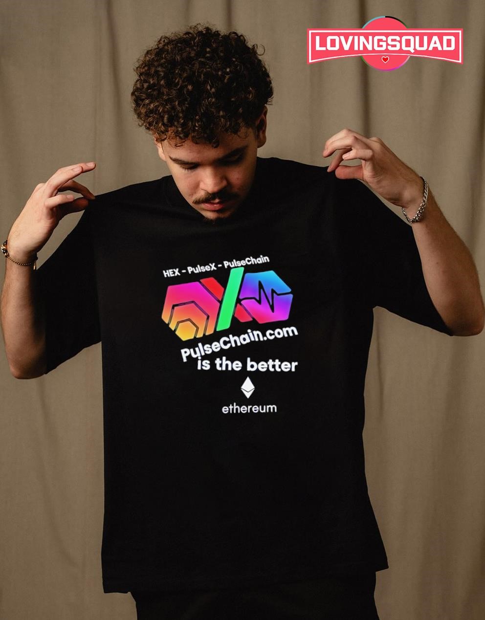 HEX x x PulseX x PulseChain is the better Ethereum logo shirt, merch, gear  & apparel