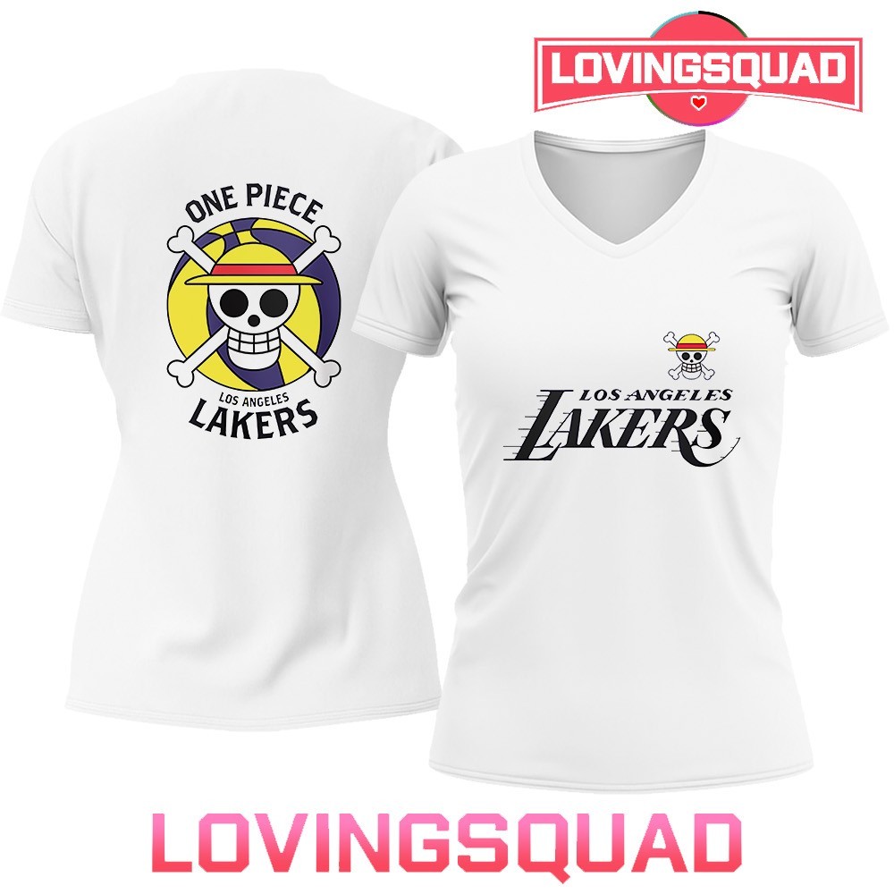 ONE PIECE✖️LAKERS コラボTシャツ ONE PIECE LAKERS COLLAB T SHIRT AND POSTER SET | eBay