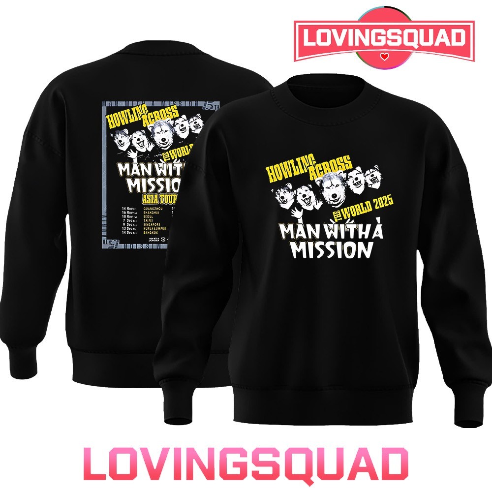 Man Witha Howling Across World 2025 Man With A Mission Double