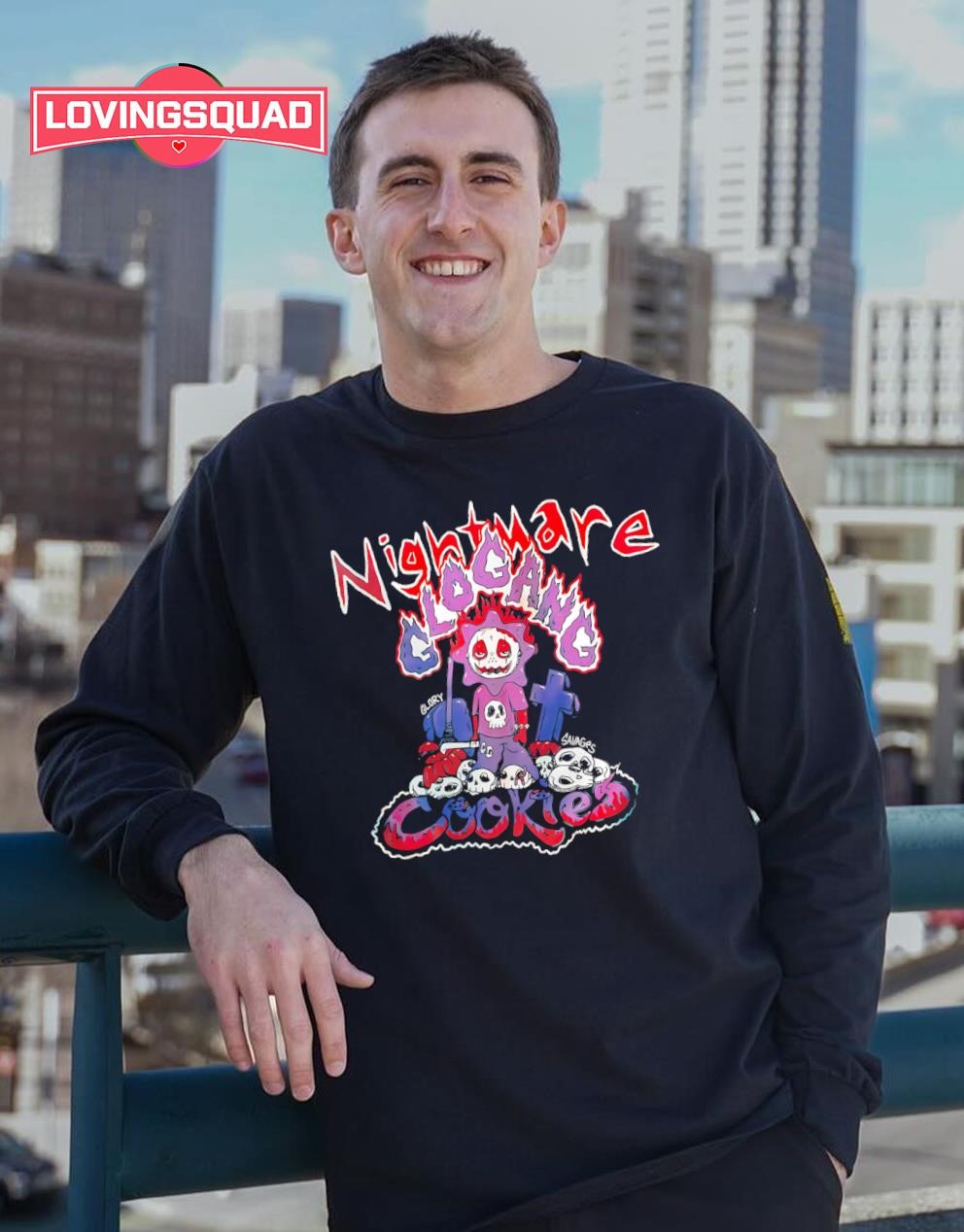 GLOGANG グラフィックTシャツ Nightmare Glogang Cookies Glory Savages graphic shirt, merch, gear