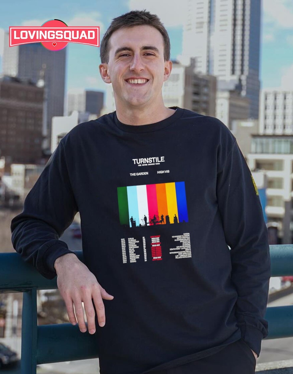 新品】TURNSTILE ツアーTシャツ 2025年 Mサイズ 商品