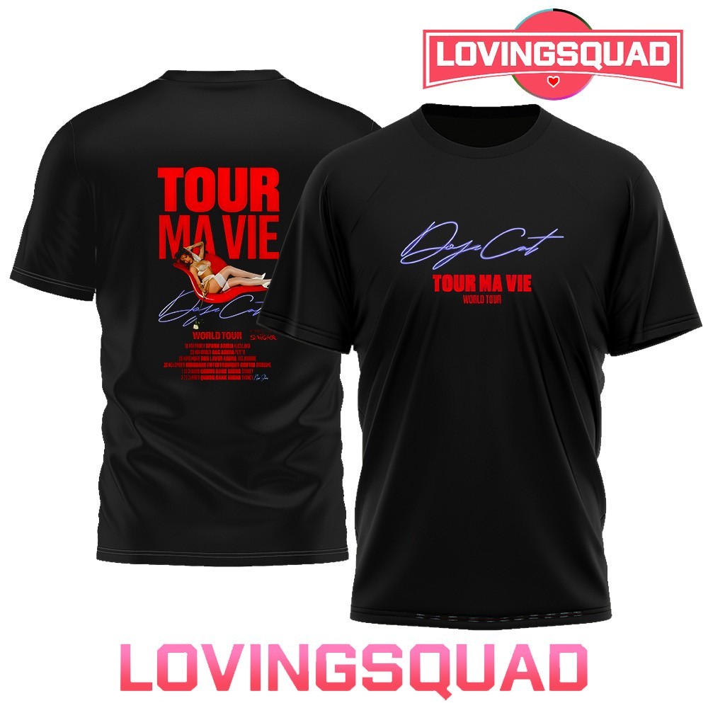 Doja Cat TOUR MA VIE Tシャツ　Mサイズ Doja Cat Tour Ma Vie World Tour Gift For Fan T-shirt All size S to