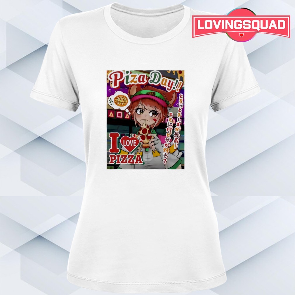 I Love Pizza Bitcoin Pizza Day Anime Laszlo Hanyecz Shity Shirt, merch,  gear & apparel