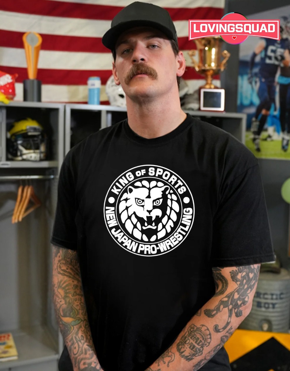 King of sports New Japan Pro-Wrestling shirt, merch, gear & apparel