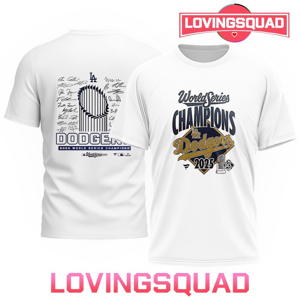 LA Dodgers World Series 2025 Champions Limited Edition 2 Sided