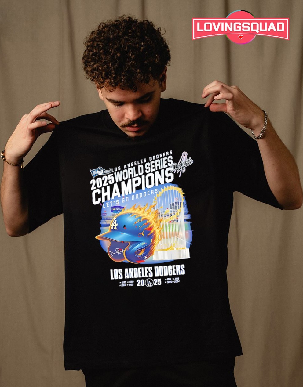 Los Angeles Dodgers World Series Champions Let's Go Dodgers 2025